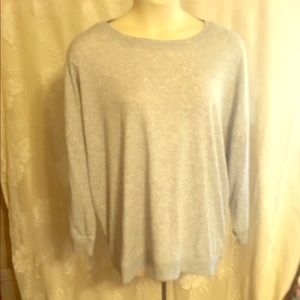 Xersion 3X Gray super soft oversized sweater